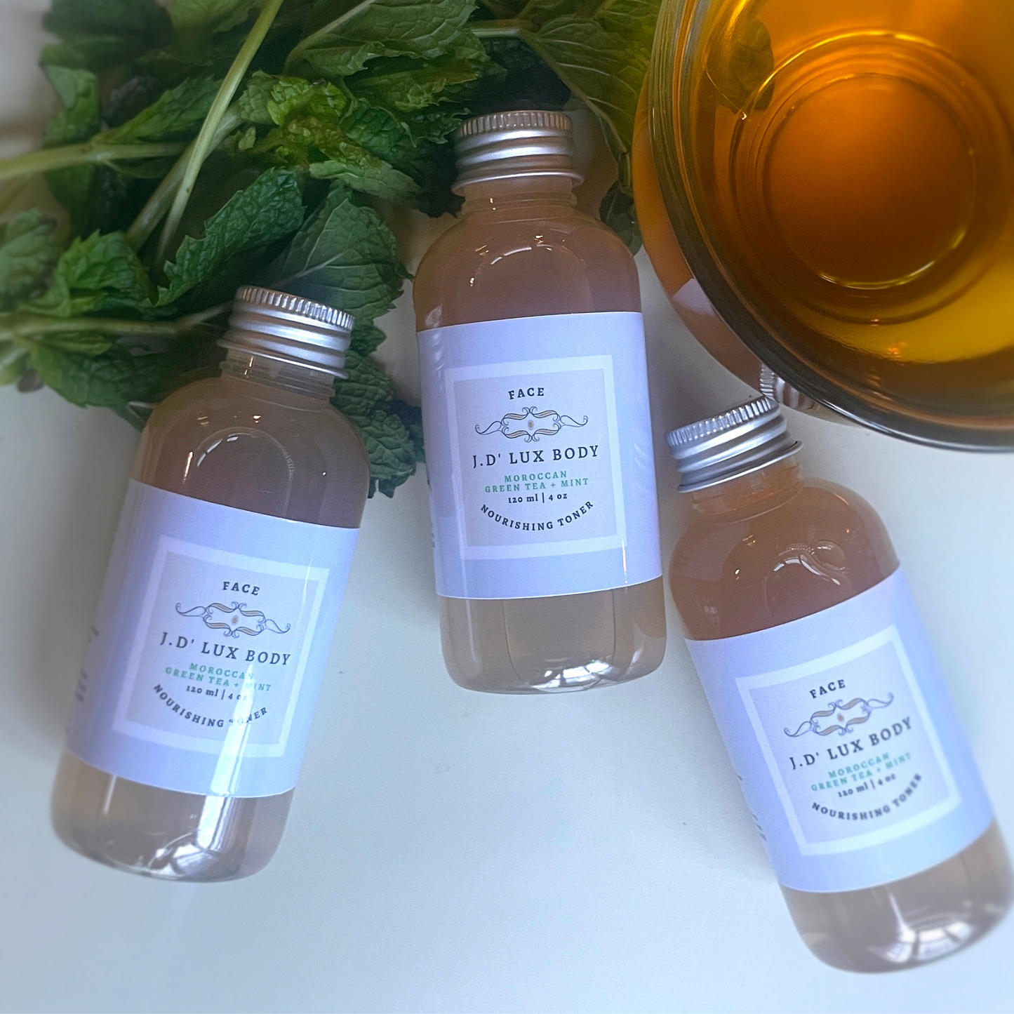 Moroccan Green Tea + Mint Nourishing Toner 4oz