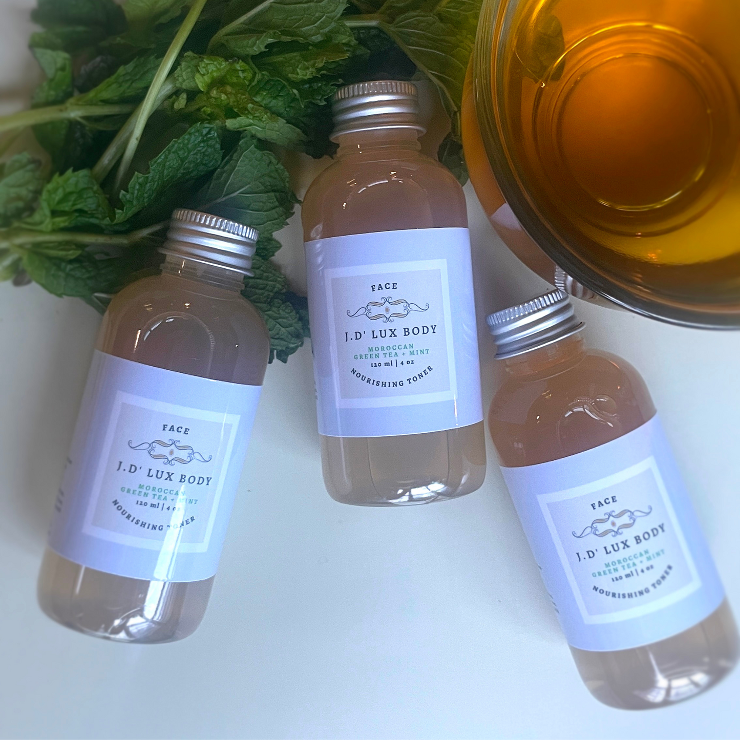 Moroccan Green Tea + Mint Nourishing Toner  4oz